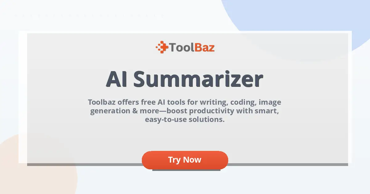 [FREE] AI Summarizer - (No Login & Unlimited)