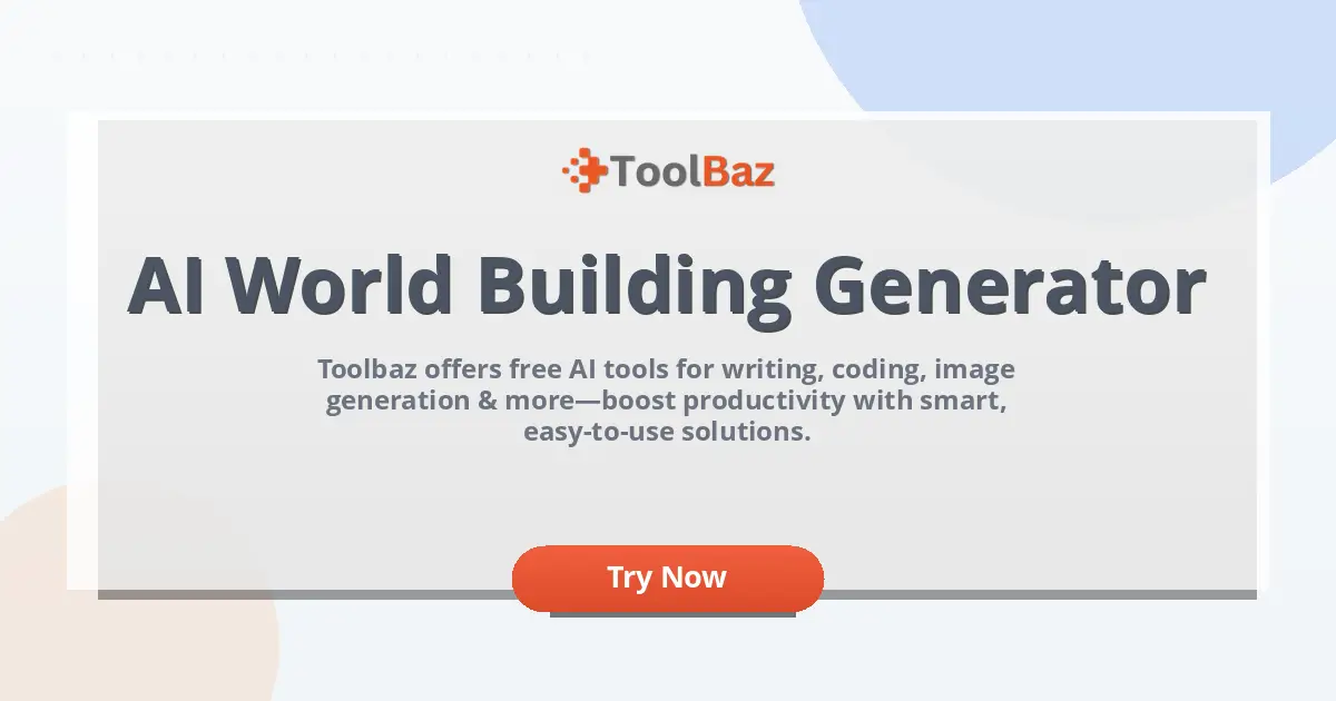 [FREE] AI World Building Generator - (No Login & Unlimited)