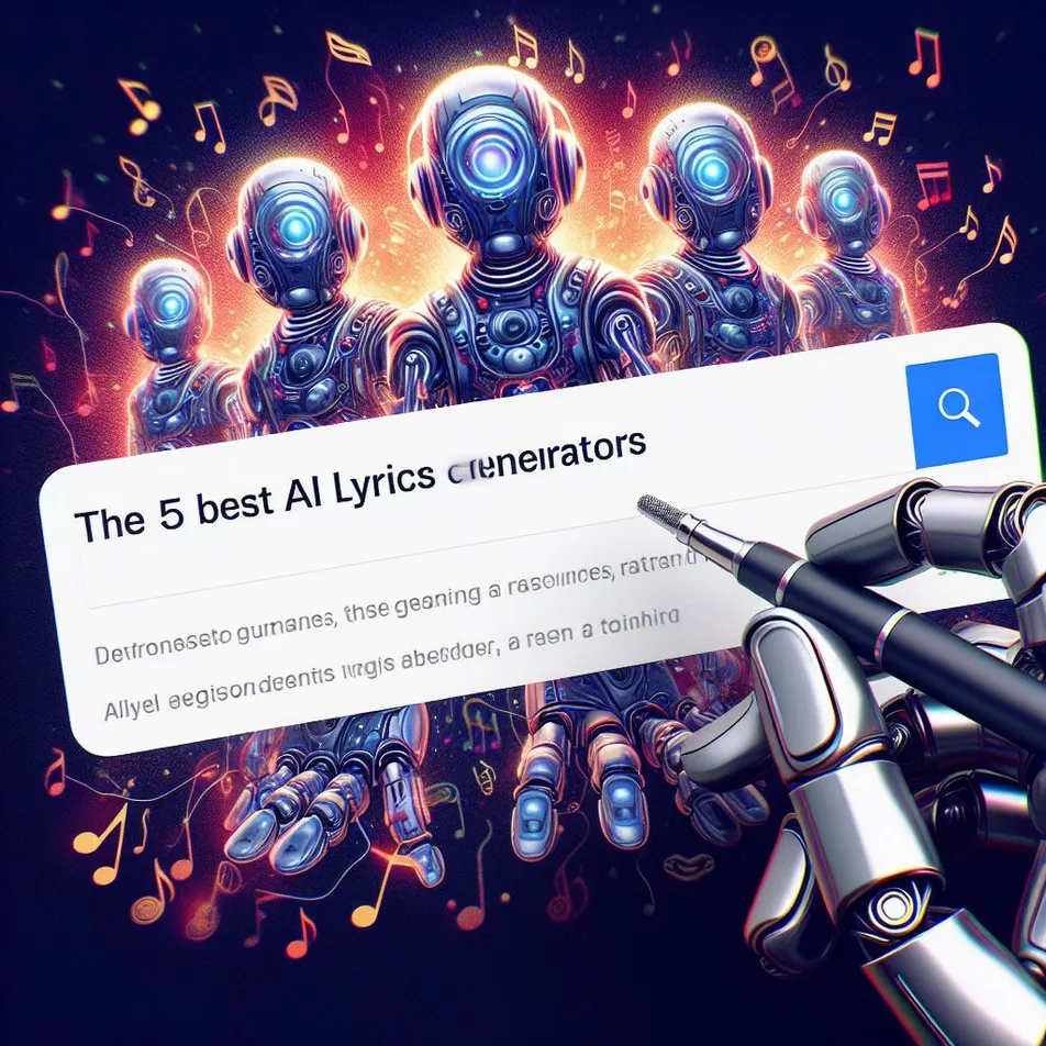 Top 5 Free AI Lyrics Generators